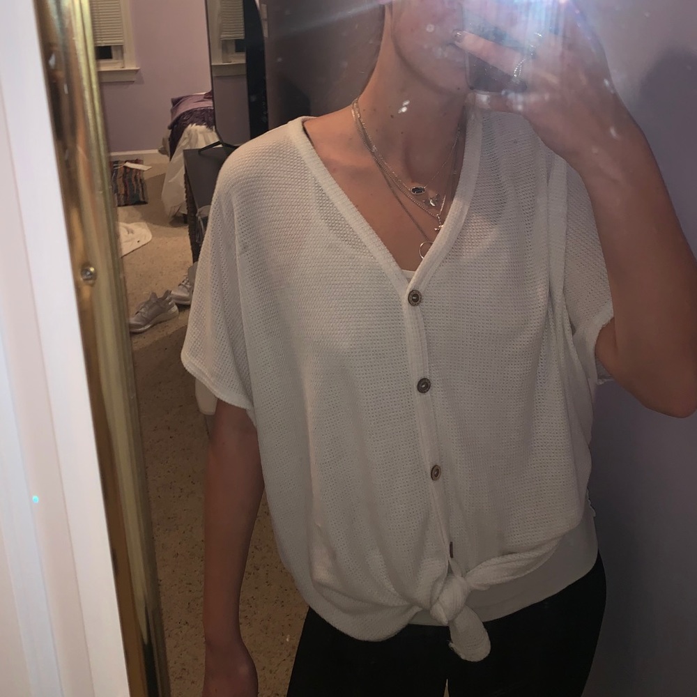 Fantastic Fawn Short Sleeve Sweater Shirt
